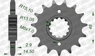 Звезда AFAM 530 Sprocket - Honda, 16z 20602-16 фото