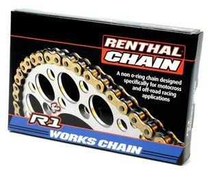 Цепь Renthal R1 Chain - 428 [Gold], 428-126L / No Seal C270 фото