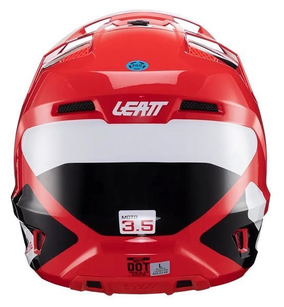 Шолом LEATT Helmet Moto 3.5 + Goggle [Red], M 1024060442 фото