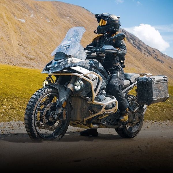 Захистні бокові дуги Loboo для BMWR1300GS чорний CHG131SXBK фото