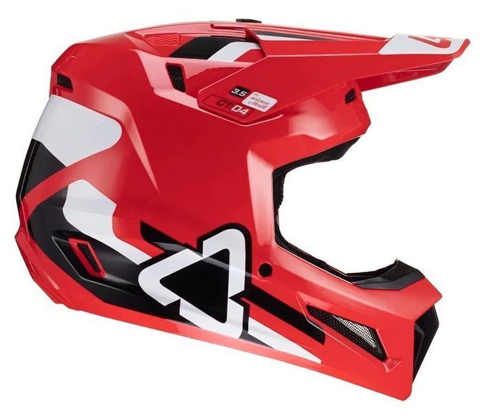 Шолом LEATT Helmet Moto 3.5 + Goggle [Red], M 1024060442 фото