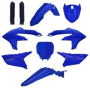 Пластик Polisport MX kit - Yamaha (23-) [Blue], Yamaha 91349 фото