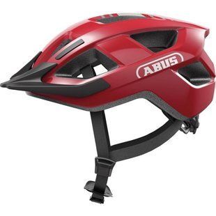 Велошолом ABUS ADURO 3.0 LED blaze red L 383601 фото