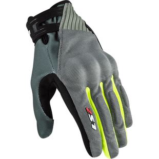 Моторукавички LS2 Dart 2 Man Gloves Grey Hi-Viz Yellow M 70011F0107M фото