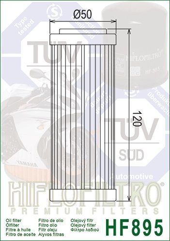 Масляный фильтр HIFLO HF895 HF895 фото