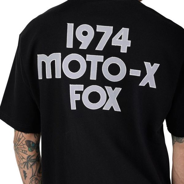 Футболка FOX OVERSIZE Short Sleeve Tee - MOTO-X [Black], M 33426-001-M фото