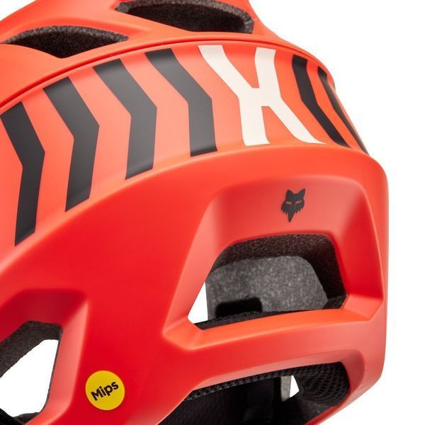 Шлем FOX PROFRAME Helmet &ndash; NACE [Orange Flame], L 31472-104-L фото