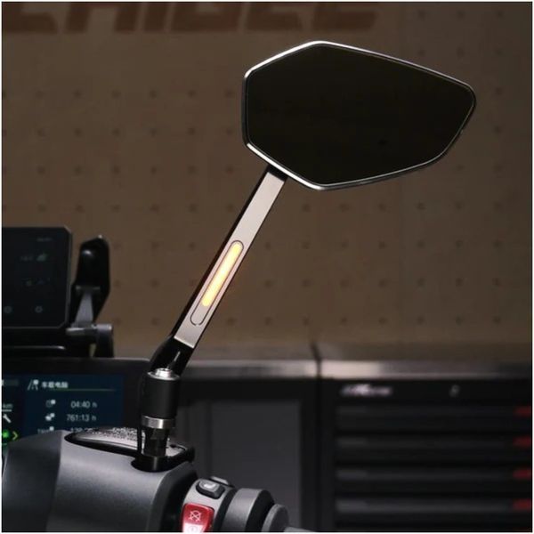 Зеркала заднего с радарами слепых зон Chigee CG Radar Rearview Mirror, острые MFP0217 фото