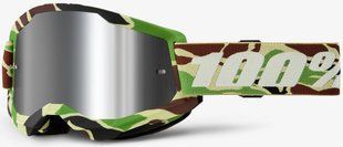 Окуляри 100% STRATA 2 Goggle [War Camo], Mirror Silver Lens 50028-00024 фото