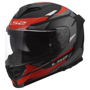 Мотошолом LS2 FF818 Storm 3 Komai Black Red S 168180631S фото