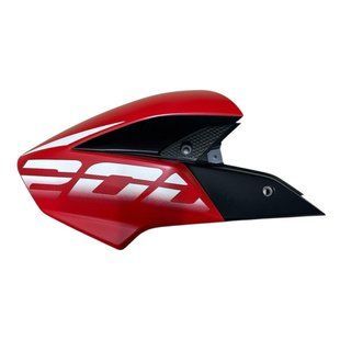 Обтічник паливного баку ліва сторона(RED+DECAL) Bajaj Pulsar 200 52JL1977 фото