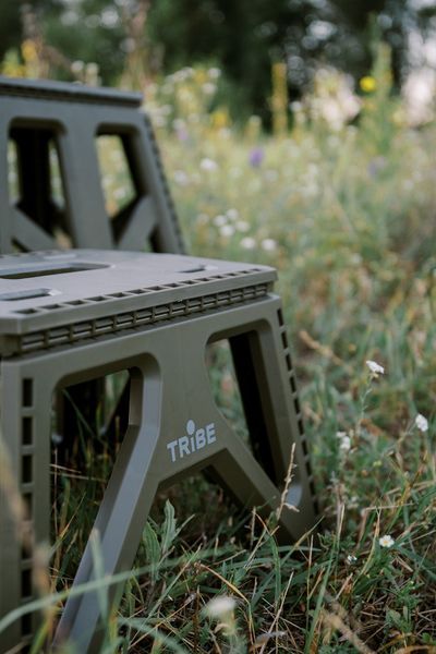 Стілець Tribe Camp Chair Low пластиковий T-EF-0001-olive T-EF-0001-olive фото