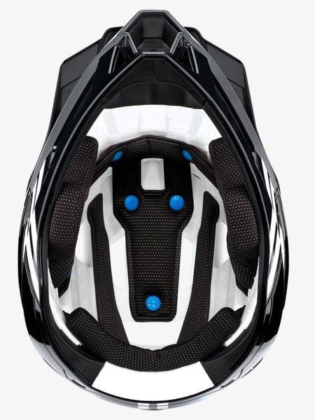 Шолом Ride 100% TRAJECTA Helmet [Black/White], L 80021-011-12 фото