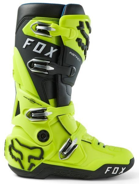 Мотоботы FOX INSTINCT 2.0 Boot [Flo Yellow], 9 24347-130-9 фото