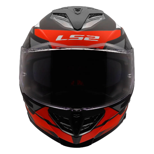 Мотошолом LS2 FF818 Storm 3 Komai Black Red S 168180631S фото