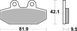 Тормозные колодки SBS High Performance Rear Brake Pads, Sinter 949H.LS фото 1