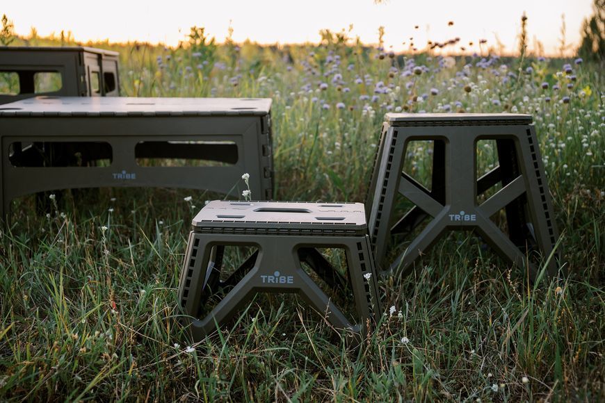 Стілець Tribe Camp Chair Low пластиковий T-EF-0001-olive T-EF-0001-olive фото