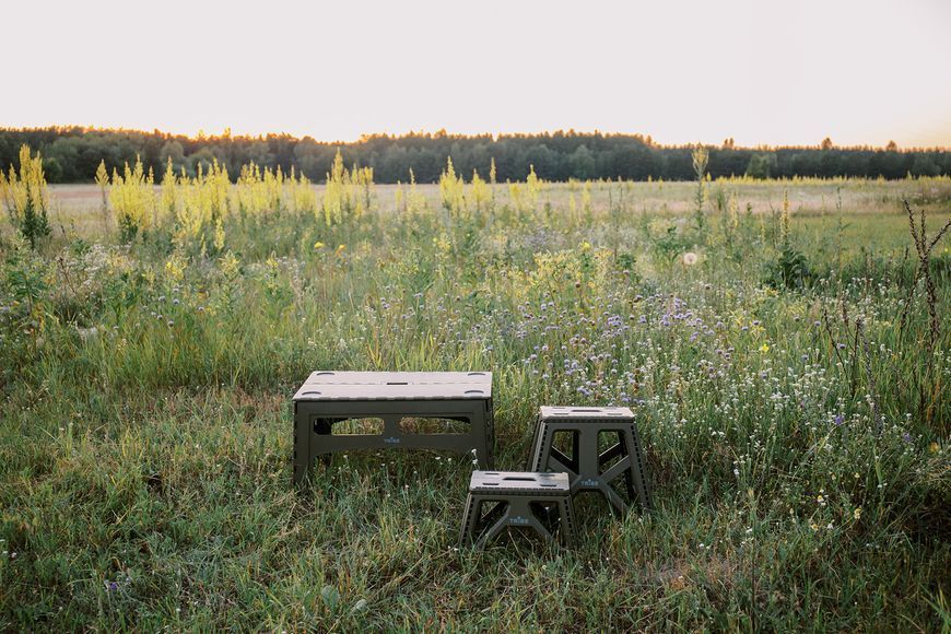 Стілець Tribe Camp Chair Low пластиковий T-EF-0001-olive T-EF-0001-olive фото