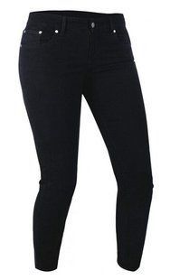 Женские брюки Oxford Women's Hinksey Jean Jet Black (12, Короткие) DW03013012 фото