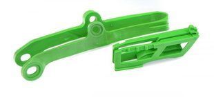 Полиспорт Chain Guide & Slider - Kawasaki [Green] 91063 фото