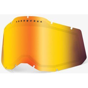 Лінза 100% RC2/AC2/ST2 (Gen.2) Dual Vented Lens [Mirror Red] 59083-00006 фото