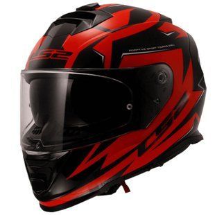 Мотошолом LS2 FF800 Storm 2 Atomik Gloss Black Red (XL) 168003975XL фото
