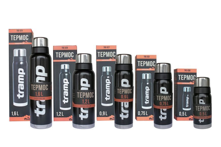 Термос Tramp Expedition Line 0,9 л TRC-027-black фото