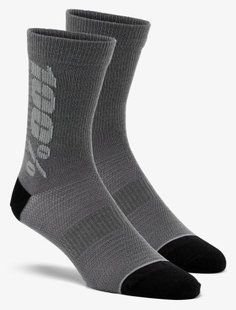 Шкарпетки Ride 100% RYTHYM Merino Wool Performance Socks [Grey], S/M 24006-457-17 фото
