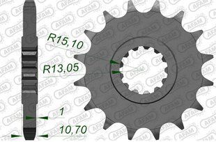 Звезда AFAM 530 Sprocket - Yamaha, 18z 21801-18 фото