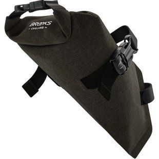 Сумка под седло BROOKS Scape Saddle roll bag Mud Green 017722 фото