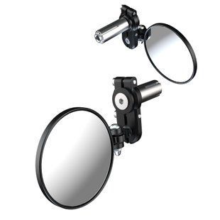 Мото зеркала Oxford Fold-Away Bar End Mirrors - Black Set OX514 фото