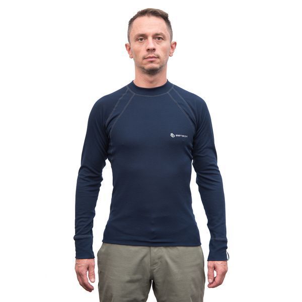 Термофутболка чоловіча Sensor Double Face LS deep blue 23200059, SM11DF-deepblue-XL SM11DF-deepblue-XL фото