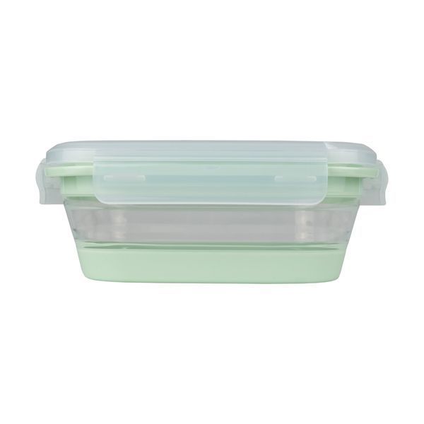 Контейнер Tribe Collapsible Container 800 мл силіконовий T-FF-0028, mint T-FF-0028-mint фото