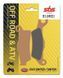 Тормозные колодки SBS Racing Brake Pads, EVO Sinter/Sinter 910RSI фото 2