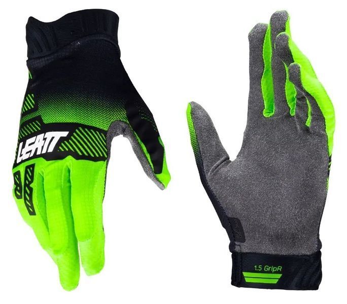 Детские перчатки LEATT Moto 1.5 Junior Glove [Lime], YXXS (3) 6024090330 фото