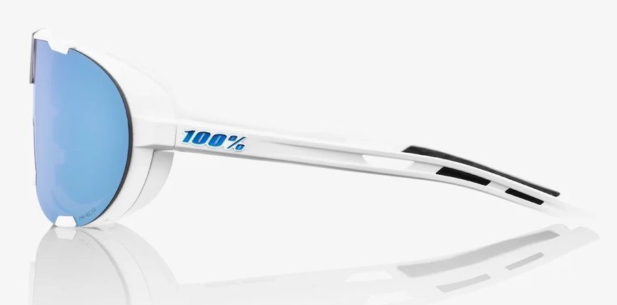 Очки 100% WestCraft+ HiPER Sunglasses [Soft Tact White], HiPER Blue Lens 61046-407-01 фото