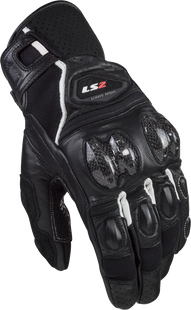 Моторукавички LS2 Spark 2 Leather Man Gloves Black White (XL) 70061F0102XL фото