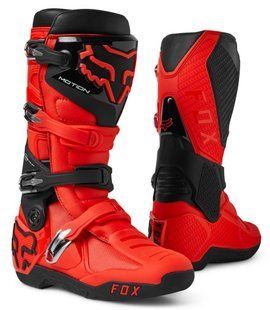 Мотоботы FOX MOTION Boot [Flo Red], 10 29682-110-10 фото