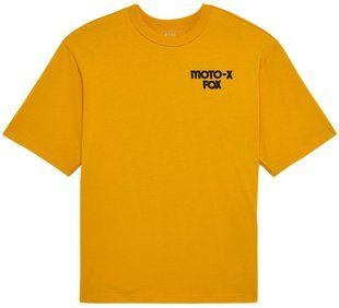 Футболка FOX OVERSIZE Short Sleeve Tee - MOTO-X [Mustard], XL 33426-440-XL фото