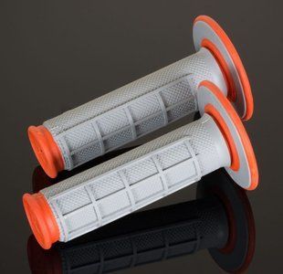 Грипсы Renthal MX Grips - Dual Compound [Orange], Soft G155 фото