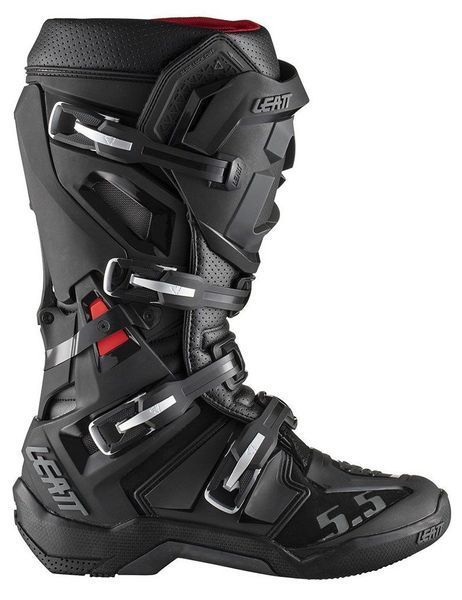 Мотоботы LEATT 5.5 FlexLock Boot [Black], 8 3023050101 фото