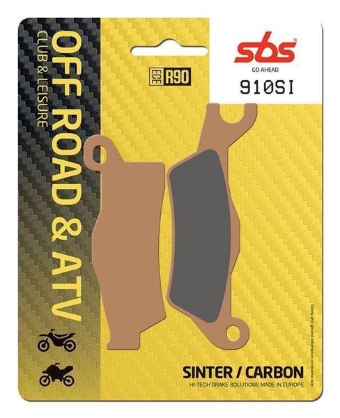 Гальмівні колодки SBS Sport Brake Pads, Sinter/Carbon 910SI фото