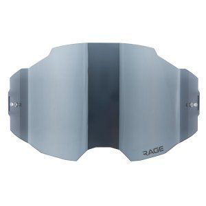Скло до окулярів KLIM Rage (Off-Road) Dark Smoke Silver Mirror 3429-000-000-002 фото