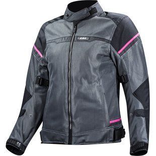 Куртка жіноча LS2 Riva Lady Jacket Black Dark Grey Pink (S) 64100S0012S фото