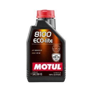 Масло моторное MOTUL 8100 Eco-lite SAE 0W16 (1L) 110376 фото