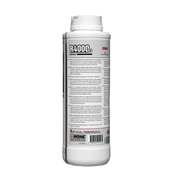 Моторное масло IPONE R4000 RS 20W50 1л 800043 фото