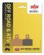 Тормозные колодки SBS Racing Brake Pads, EVO Sinter/Sinter 803RSI фото 2