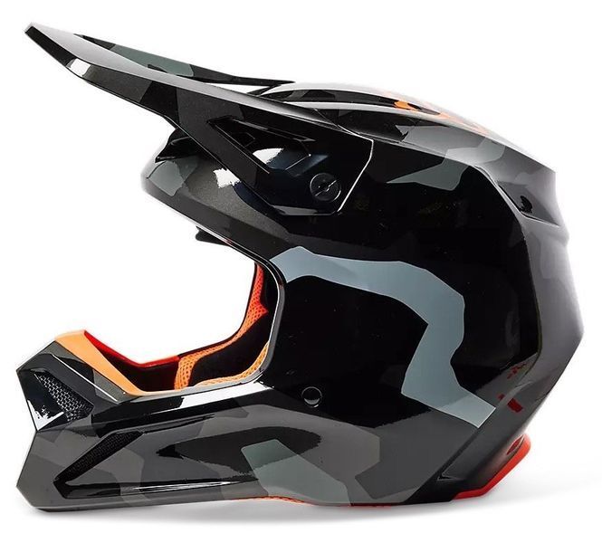 Шолом FOX V1 HELMET - BNKR [Grey], L 29667-033-L фото