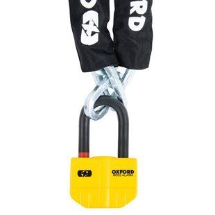 Трос Oxford Boss Alarm 14mm Chain Lock (1.5 м) LK488 фото