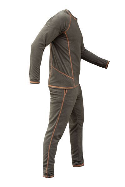 Термобілизна чоловіча Tramp Microfleece комплект (футболка+штани) olive UTRUM-020, UTRUM-020-olive-XL UTRUM-020-olive-XL фото